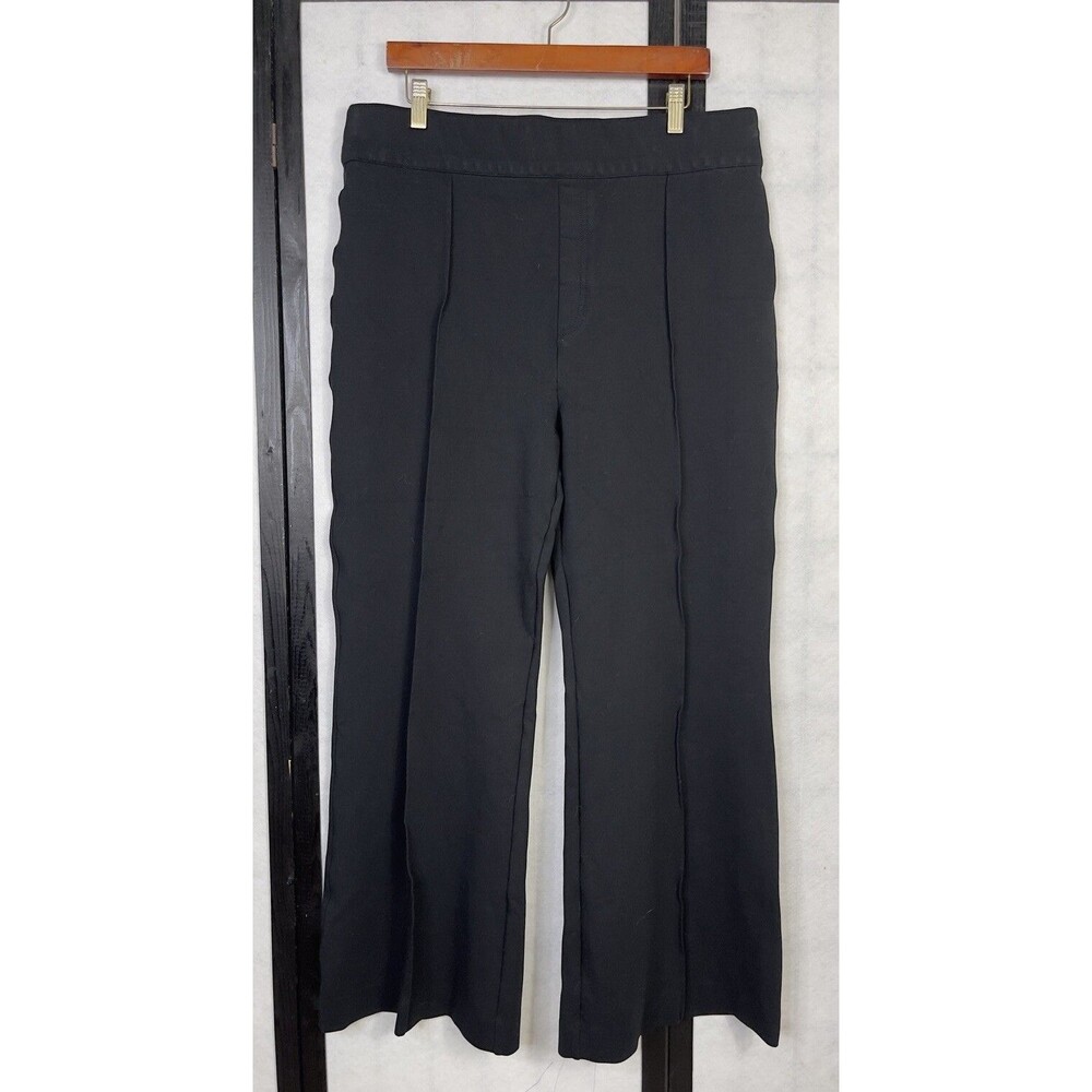 4 5 SPANX The Perfect stretch-ponte flared pants. Size: 2X